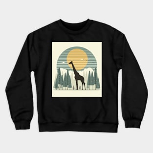 Giraffe Crewneck Sweatshirt